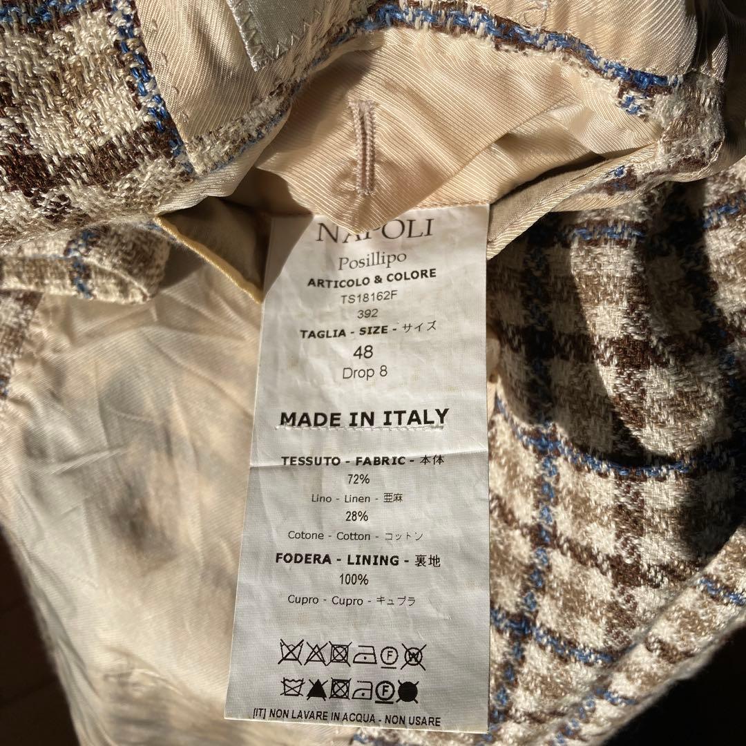 De Petrillo 48サイズ ジャケット　麻・綿