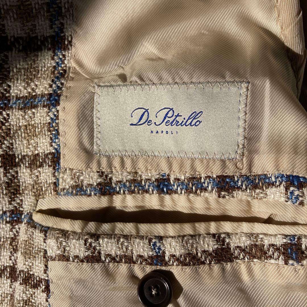De Petrillo 48サイズ ジャケット　麻・綿