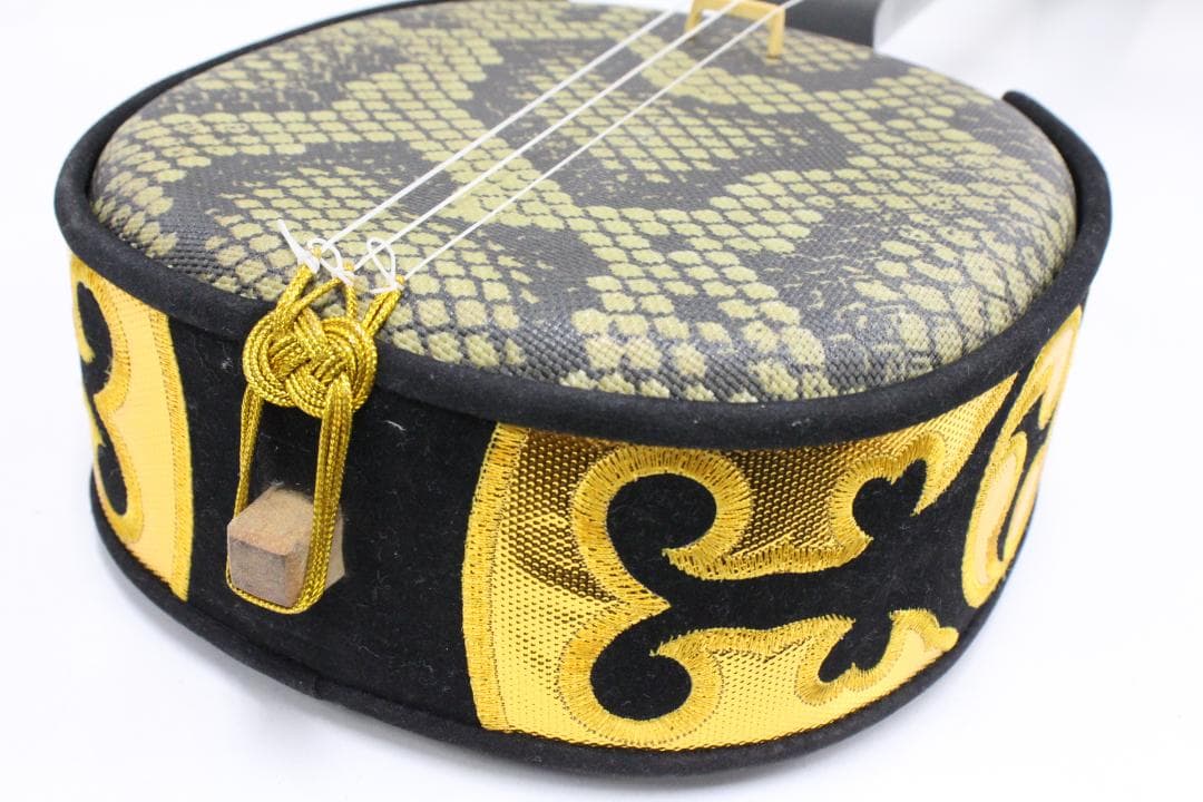 ▲美品 三線/さんしん 弦楽器 伝統音楽 民謡 沖縄三味線 和楽器 琉球音楽