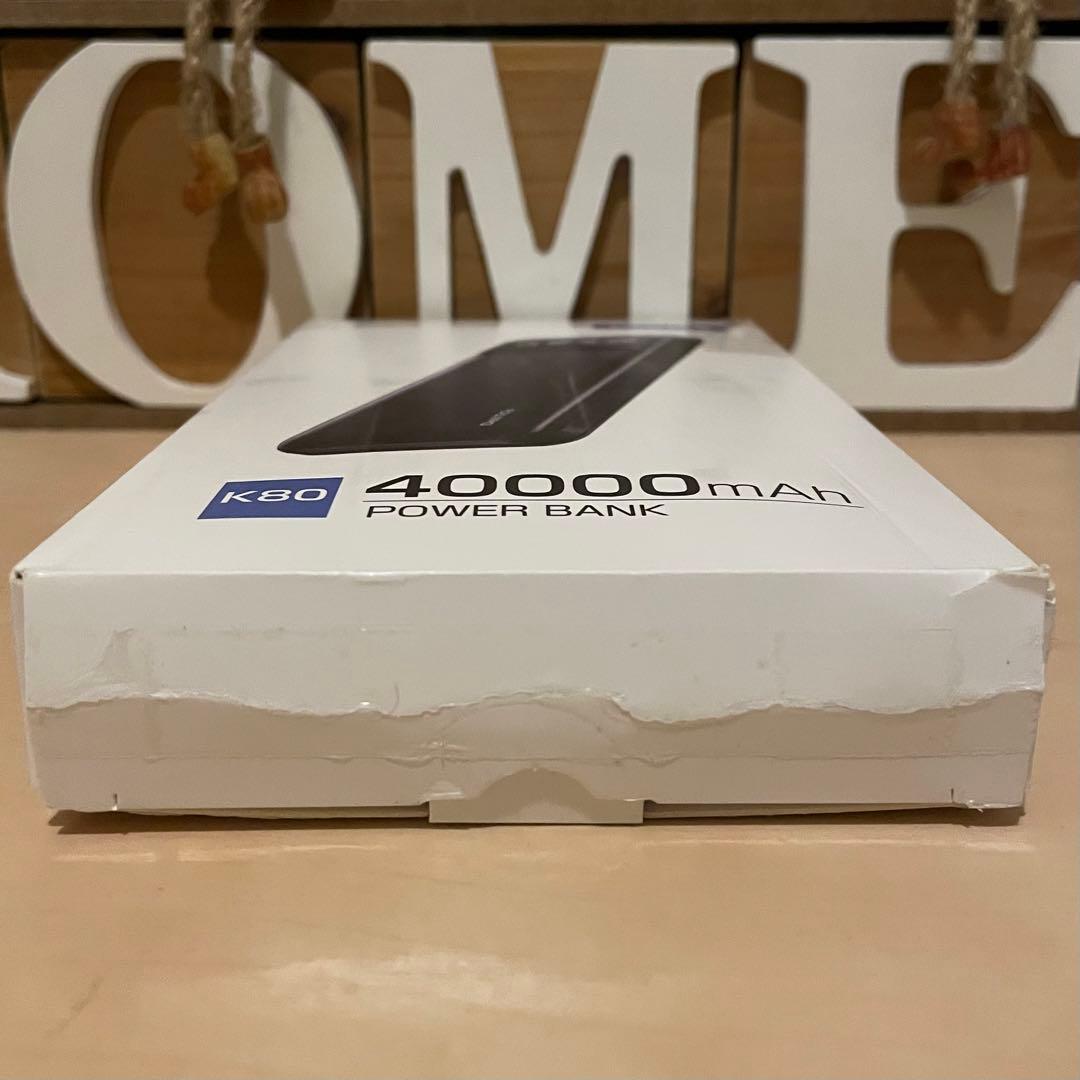 【大容量モバイルバッテリー 】40000mAh 急速充電 スマホ充電器