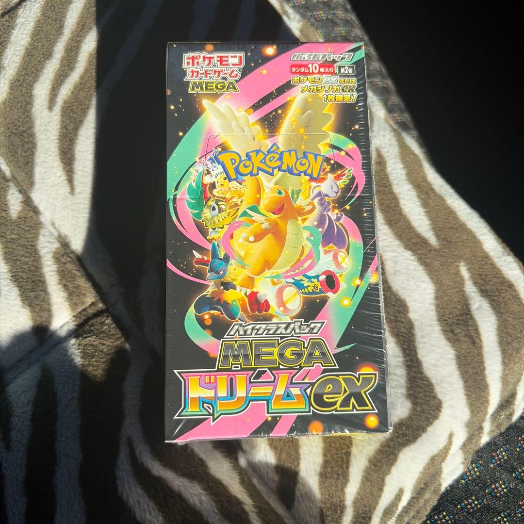 ポケモンカードMEGAドリーム1BOXシュリンクあり