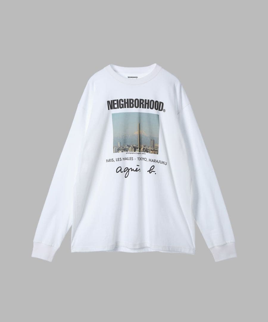 S*m様 NEIGHBORHOOD agnès b. ロンT サイズＬ アニエス