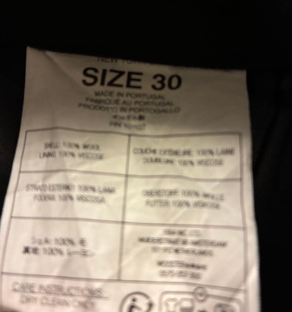 Supreme×Loro Piana striped wool trouser