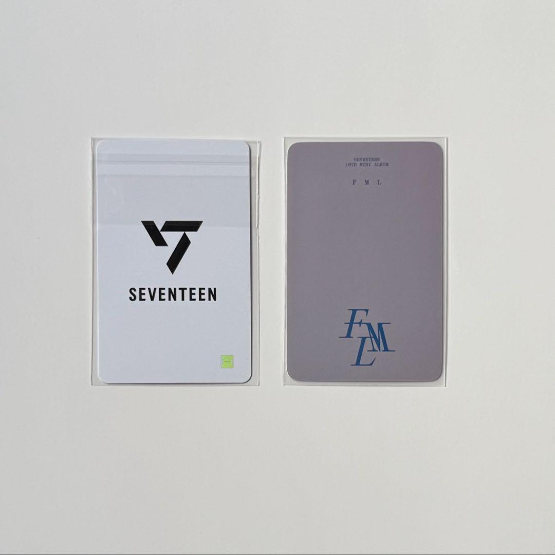 SEVENTEEN FML エスクプス クマ musicplant 特典 トレカ