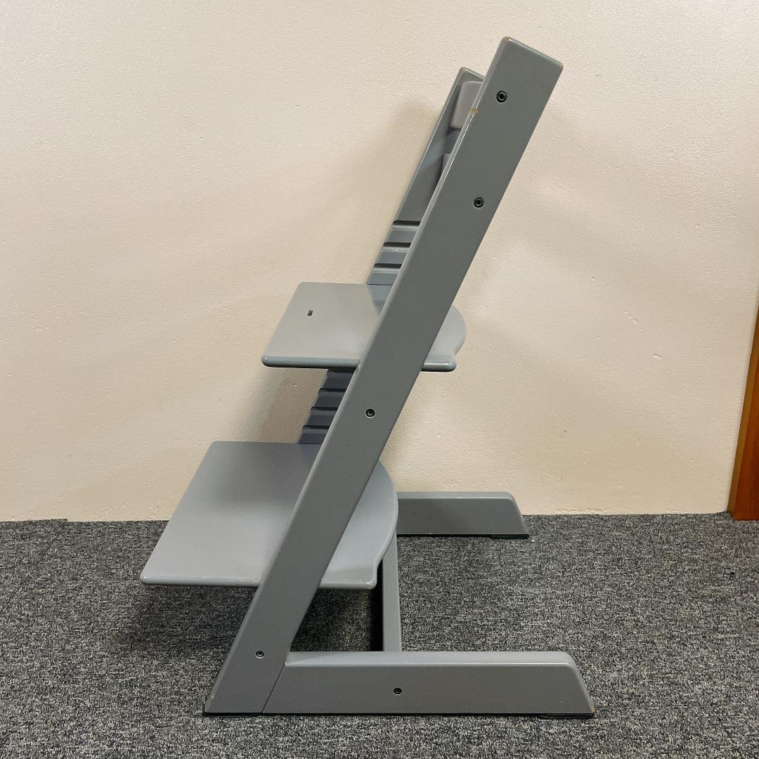 希少　STOKKE シリアル4 グレー ハイチェア