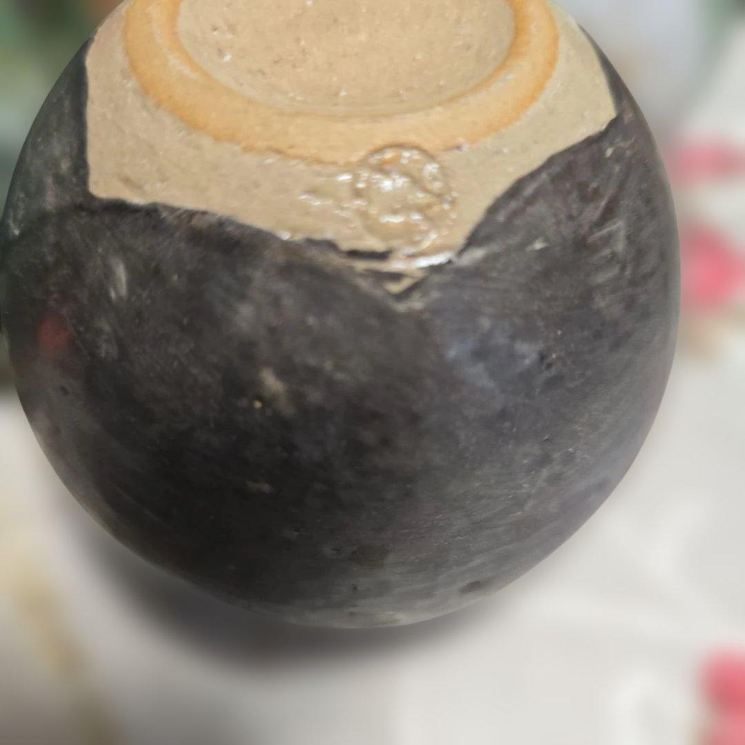 清水焼陶あん窯絵がわり玉湯のみ４客彩な花柄 湯飲みセット