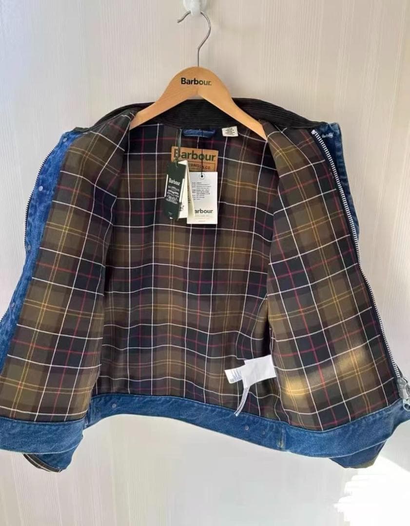 【美品】Barbour × Levi's コラボ デニムジャケット