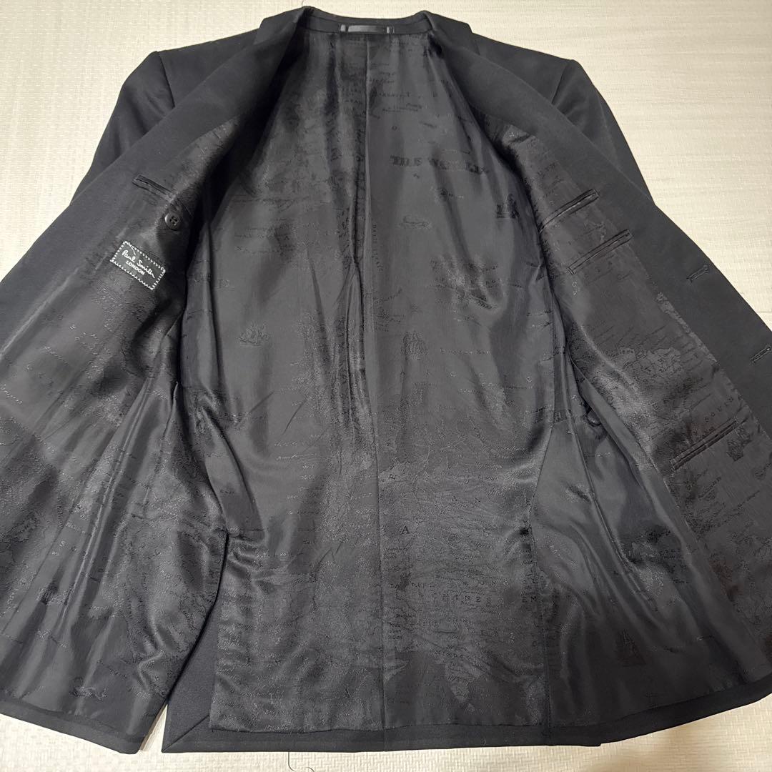 Paul Smith London 黒 ビジネス ダークブラックスーツ 国内正規