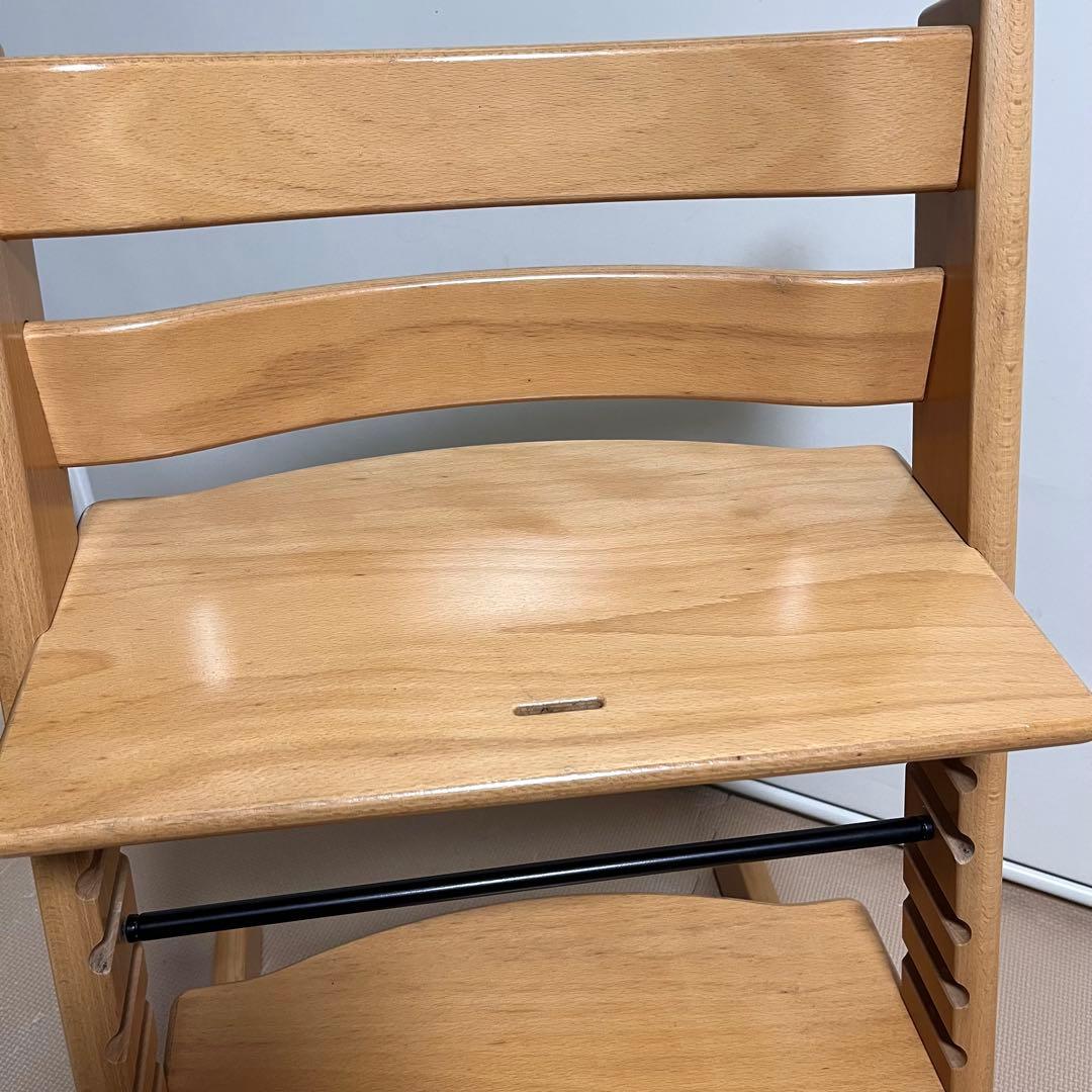 【新型】美品　シリアル6　ストッケ トリップトラップナチュラル