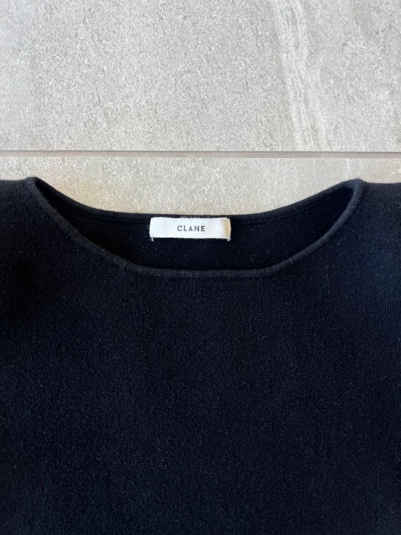 トップス CLANE SHOULDER PADS KNIT TOPS 1