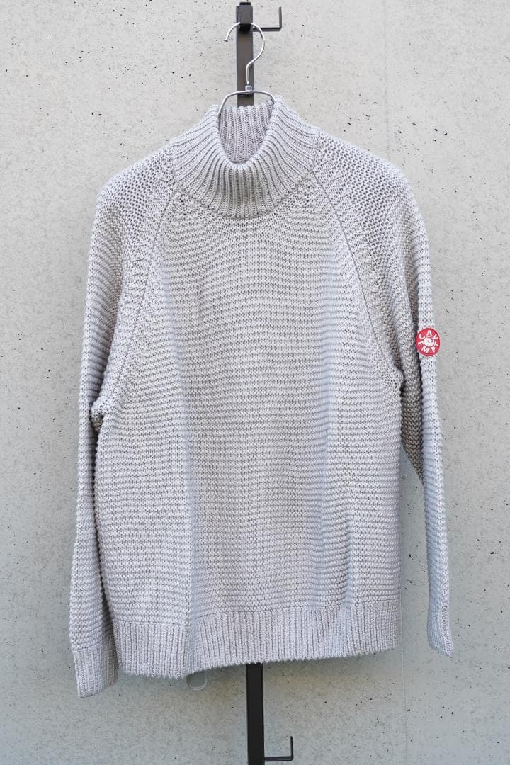 C.E（シーイー）MOCK TURTLE KNIT 21AW M グレー ニット
