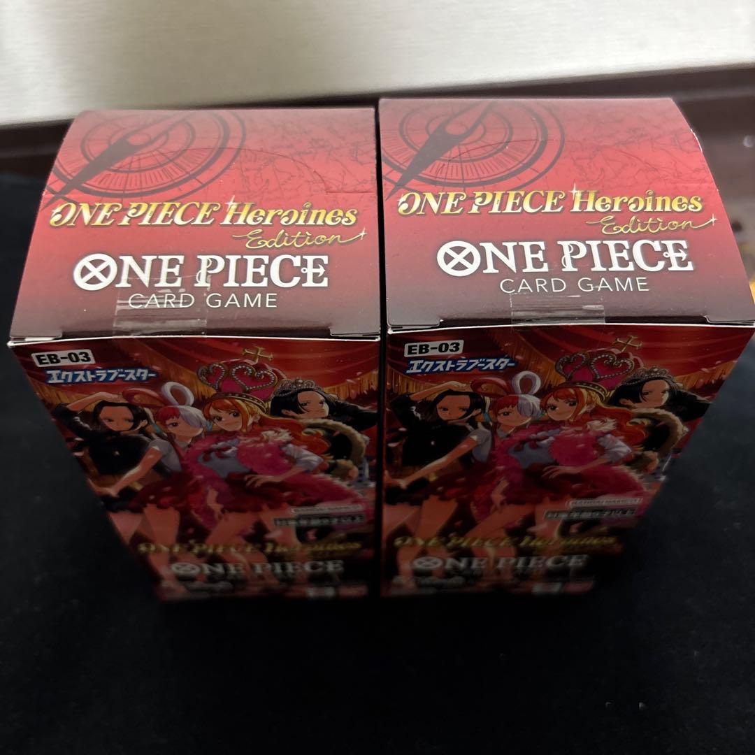 ONE PIECEカードHeroines Edition 新品未開封2box