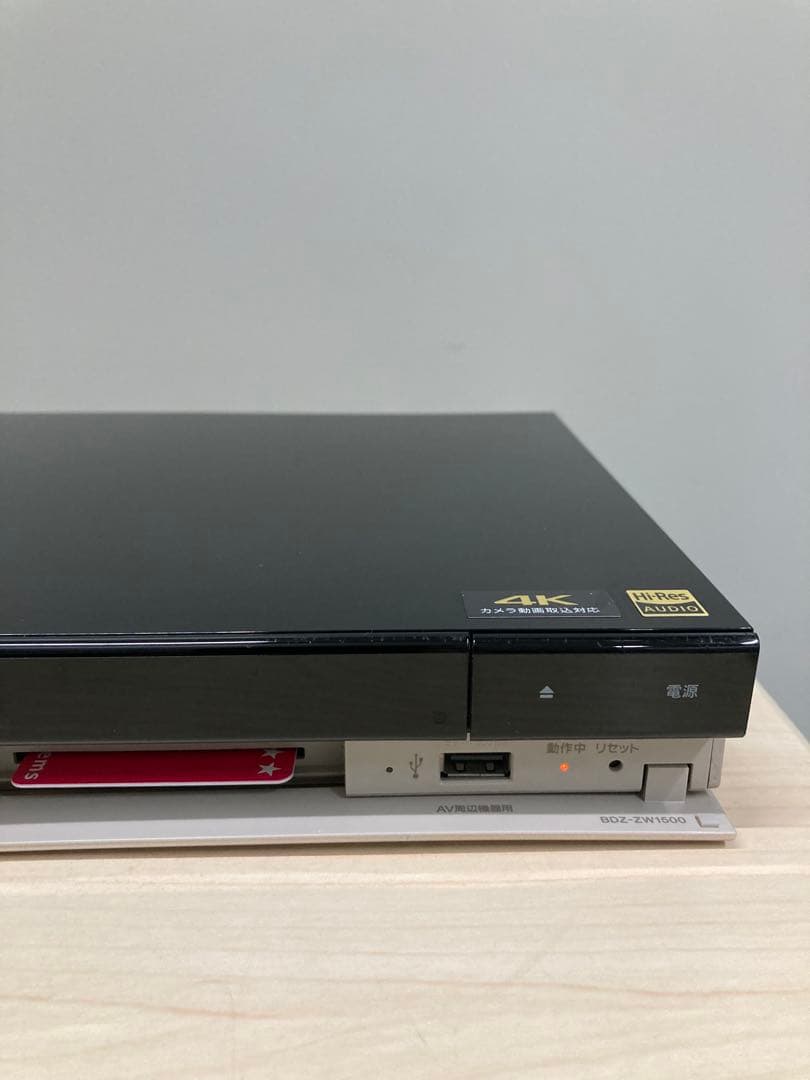 動作良好　1TB リモコン新品　ソニー　ブルーレイ　BDZ-ZW 1500