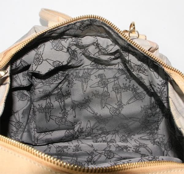 か*ギ様 ヴィヴィアンウエストウッド ハンドバッグ 2way オーブ金具 チェッ