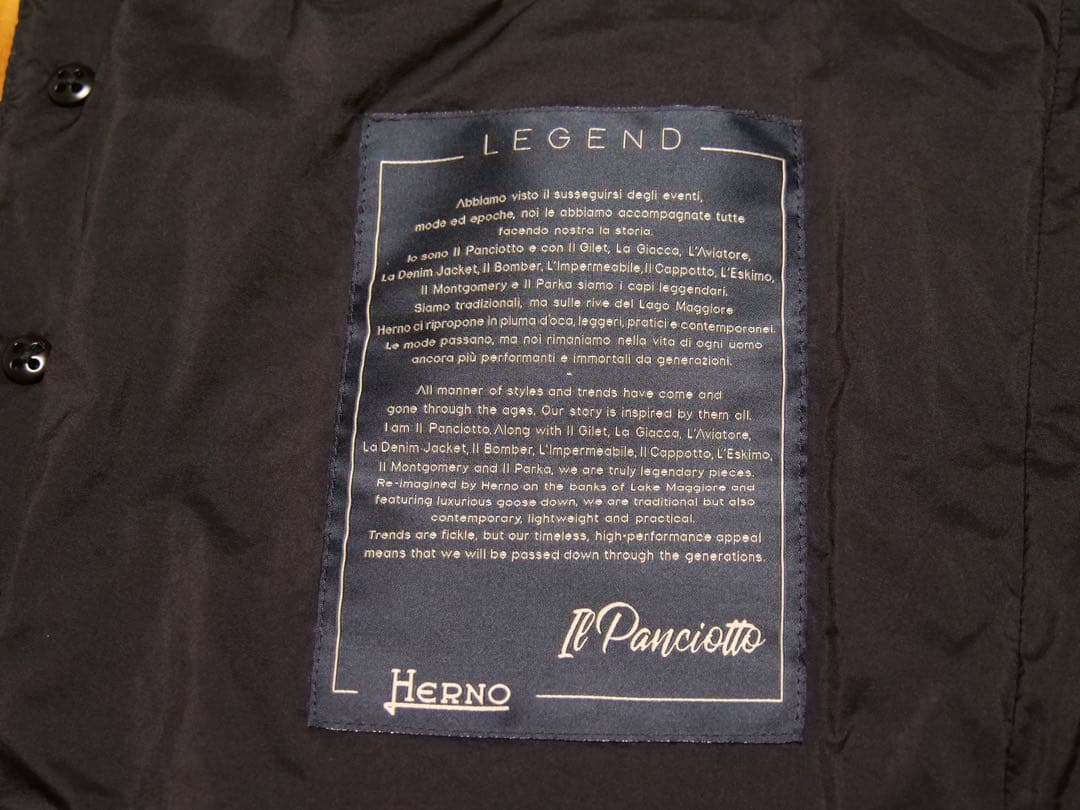 ヘルノ ダウンジレ 46