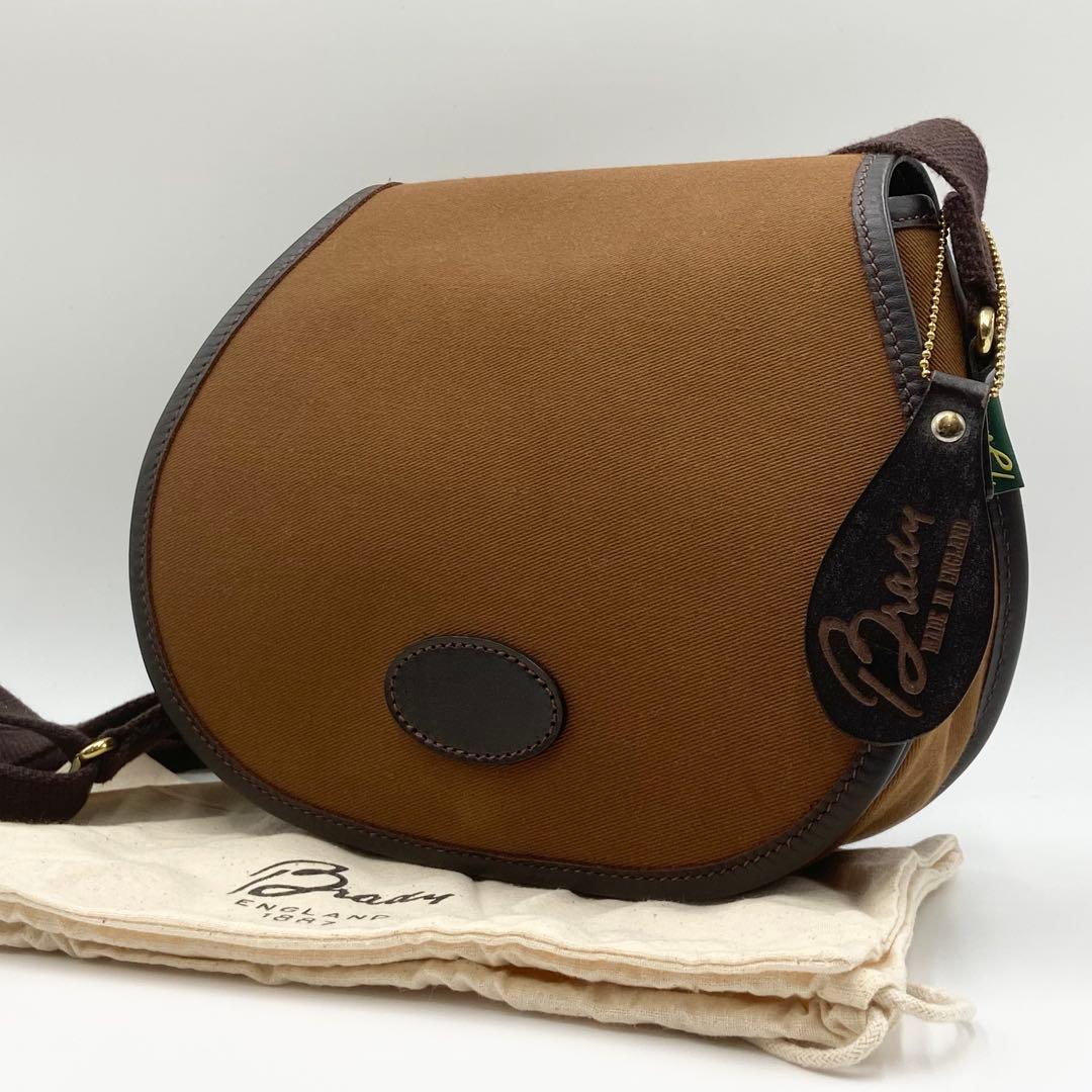 極美品　Brady AIRE ブレディ エアー　ショルダーバッグ　ブラウン