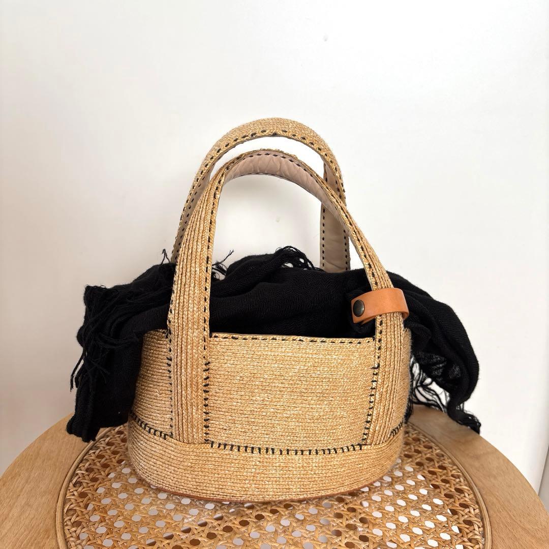 ebagos ブレードミニバッグ NATURAL エバゴス　完売品♡最終お値下げ