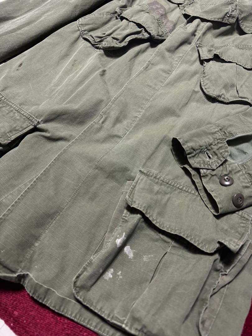 ジャングルファティーグ 4th M-L 68年 米軍実物