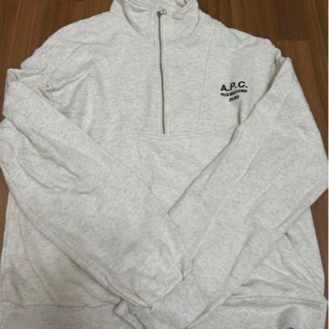 FREAK'S STORE .A.P.C. ハーフジップ スウェット⭐︎
