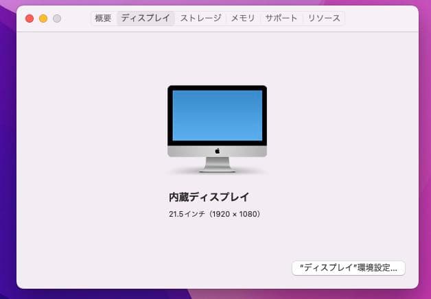 【美品】iMac 21.5インチ SSD256GBすぐ使えます！