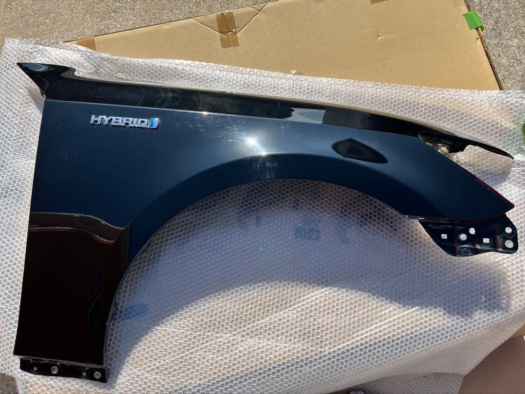 210系 クラウン HYBRID ロイヤル ブラック フロントフェンダー