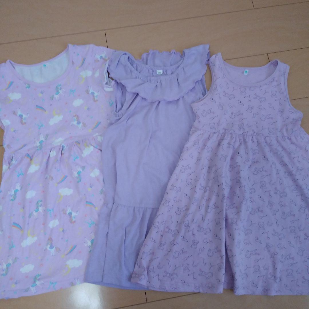 120～130　新品入り全部おまとめ☆ユニコーン・レインボー・パープル系女の子
