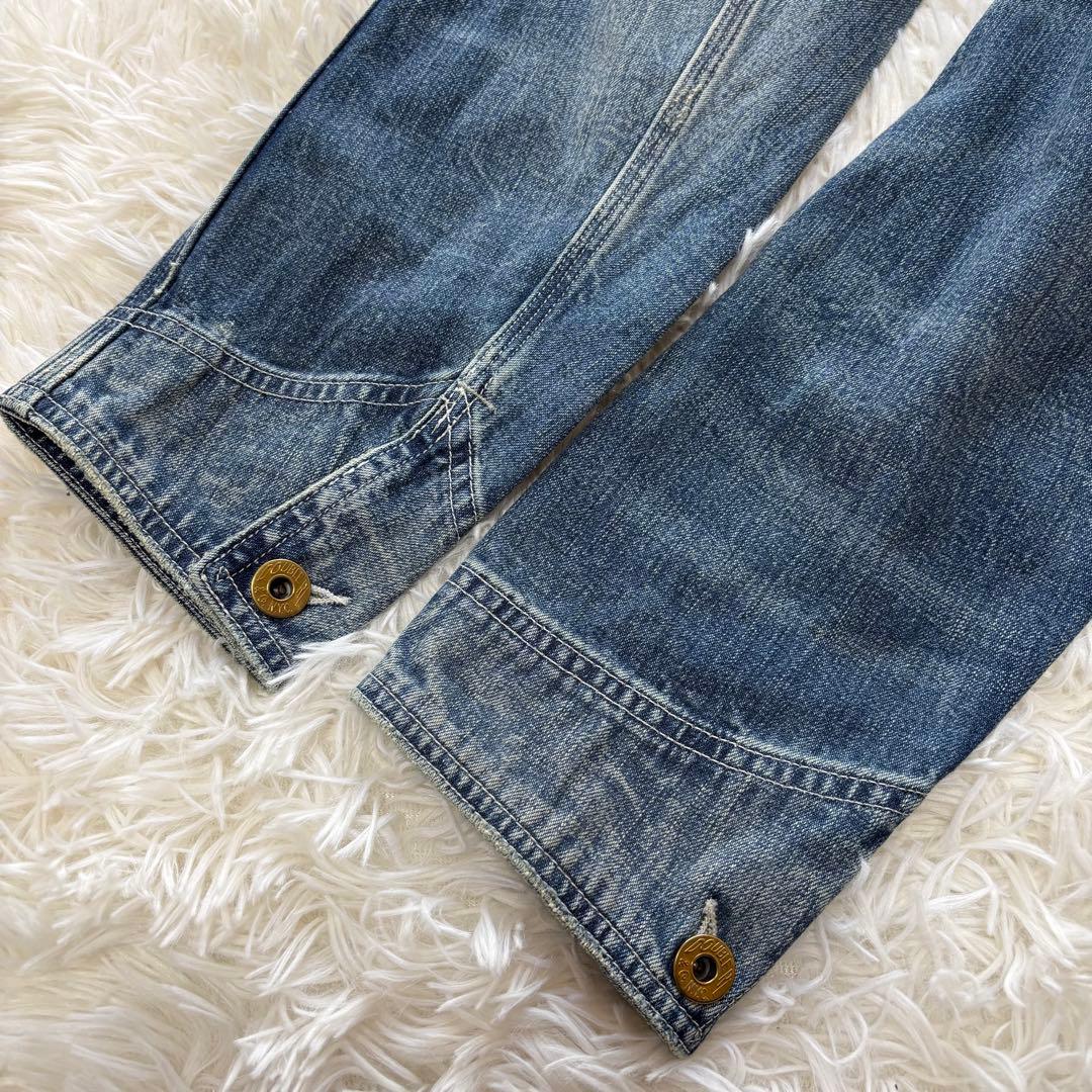 RRL コーデュロイカラー インディゴ デニム ジャケット カバーオール S
