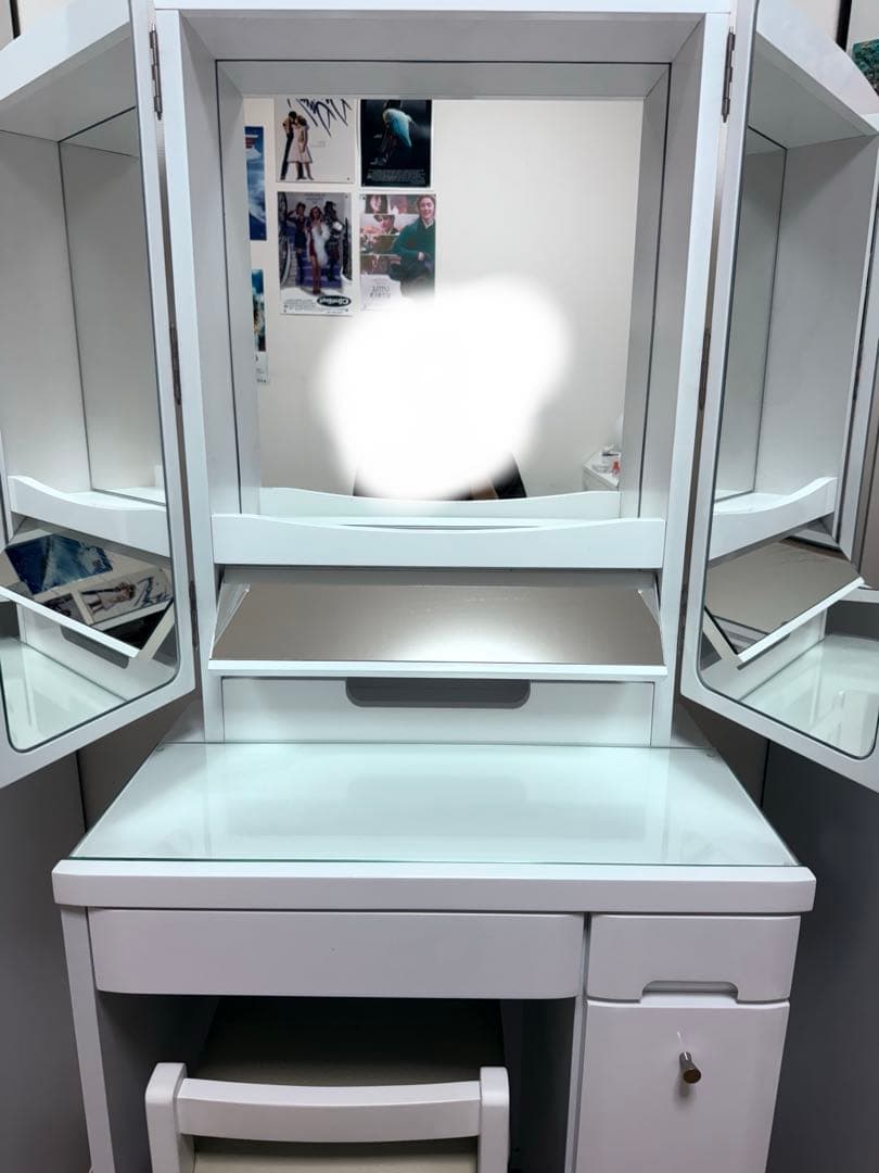 【限定セール】ニトリ 三面鏡ドレッサー