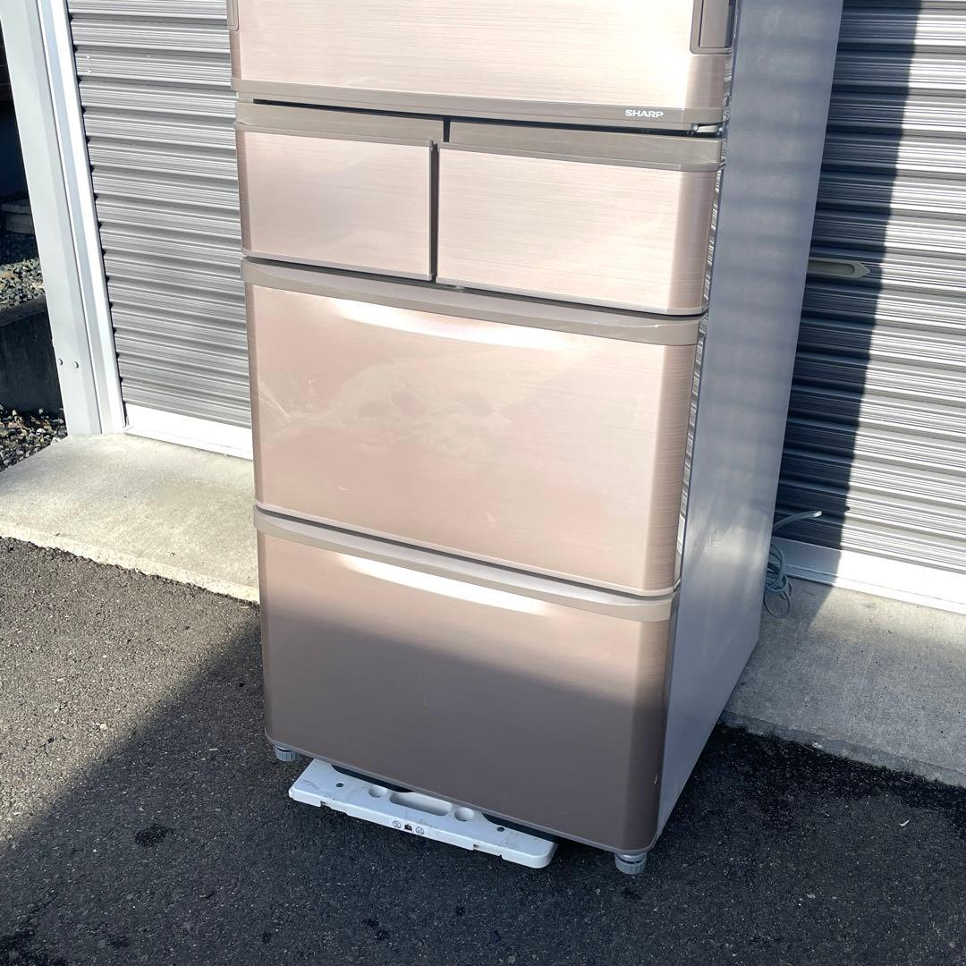 【配送設置無料】SHARP 冷蔵庫 SJ-X416J 412L どっちもドア