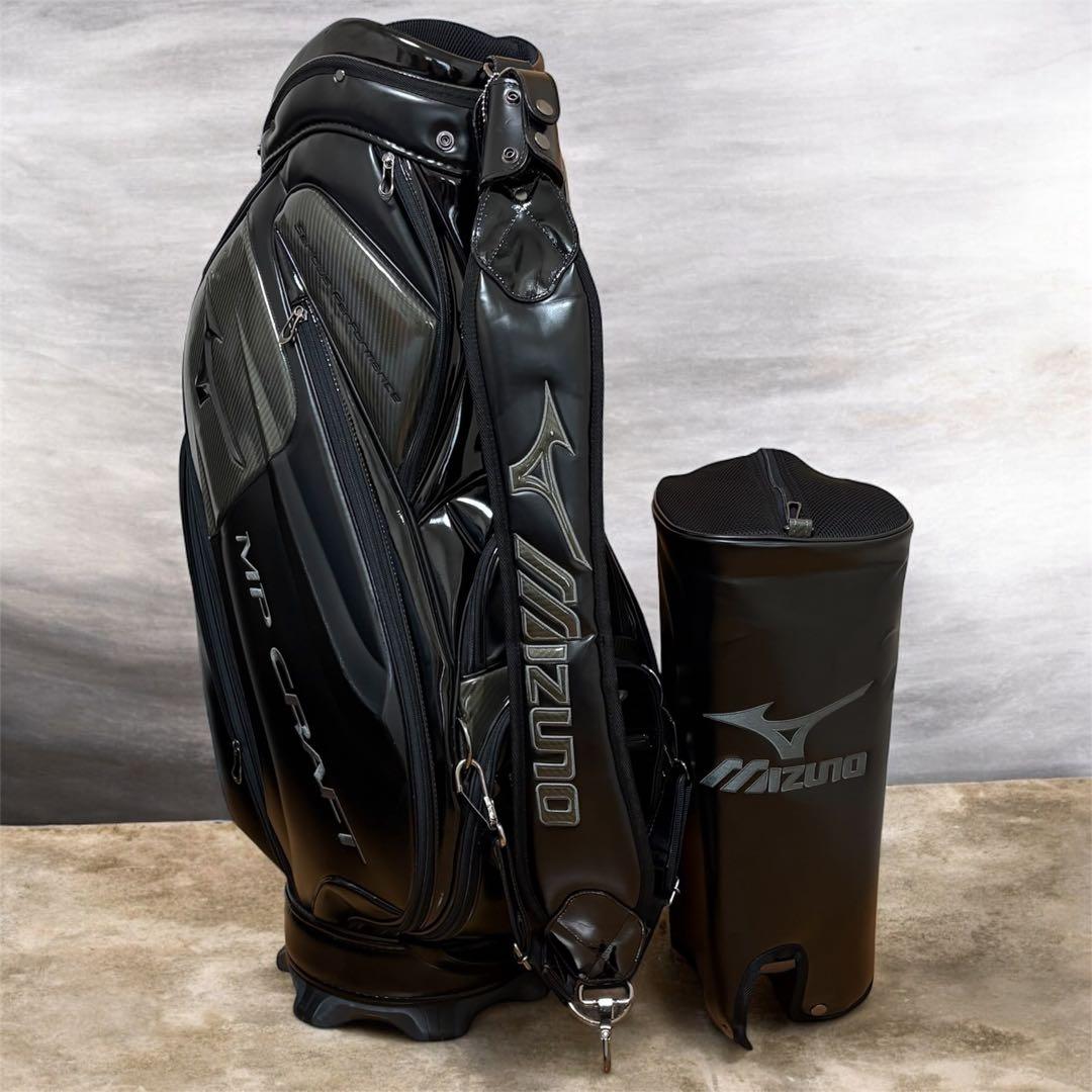 ミズノ MP CRAFT 3点式 アスリート　プロ使用　キャディバッグ　9.5