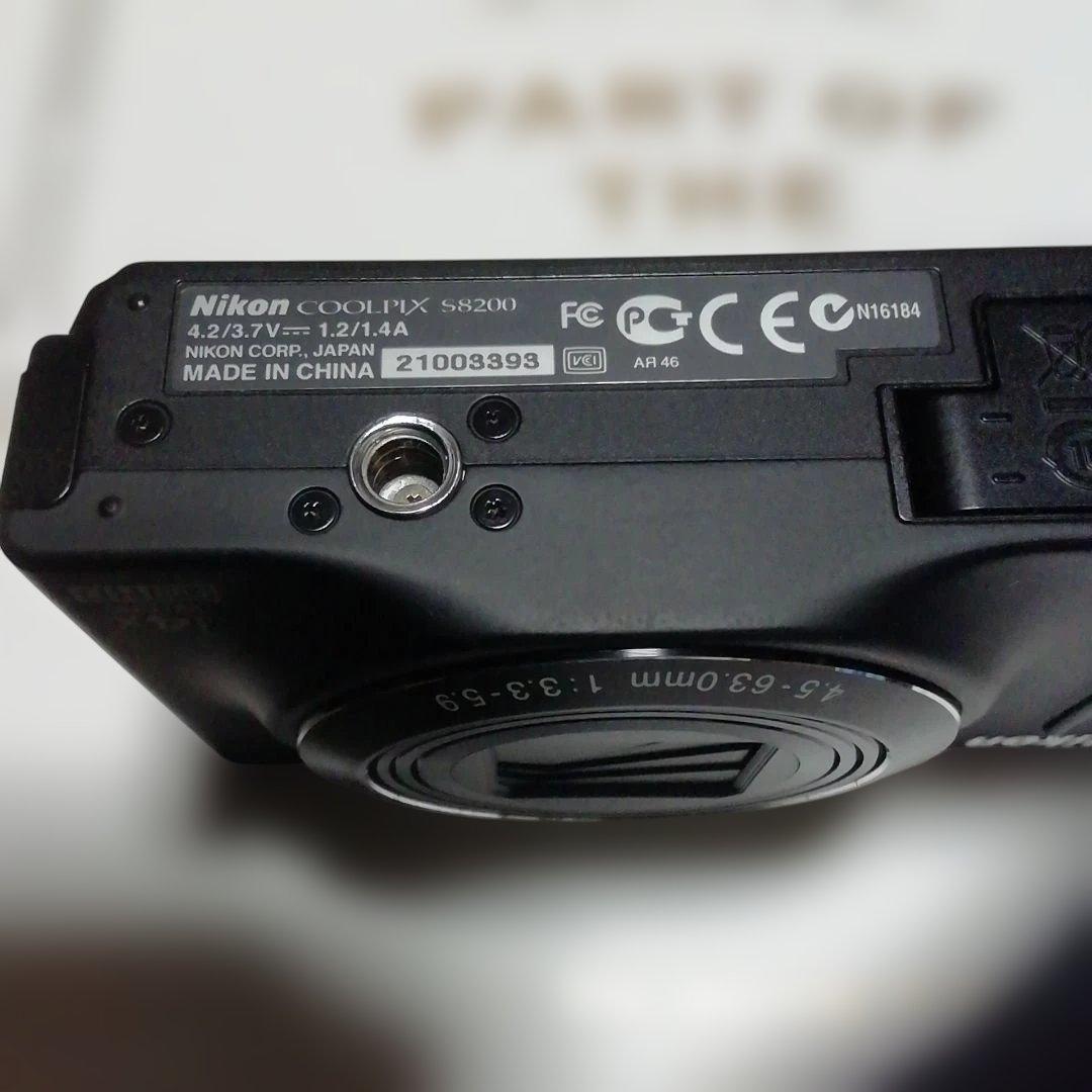 NIKONニコンクールピクスＳ８２００ 可動確認済み　ほぼ未使用