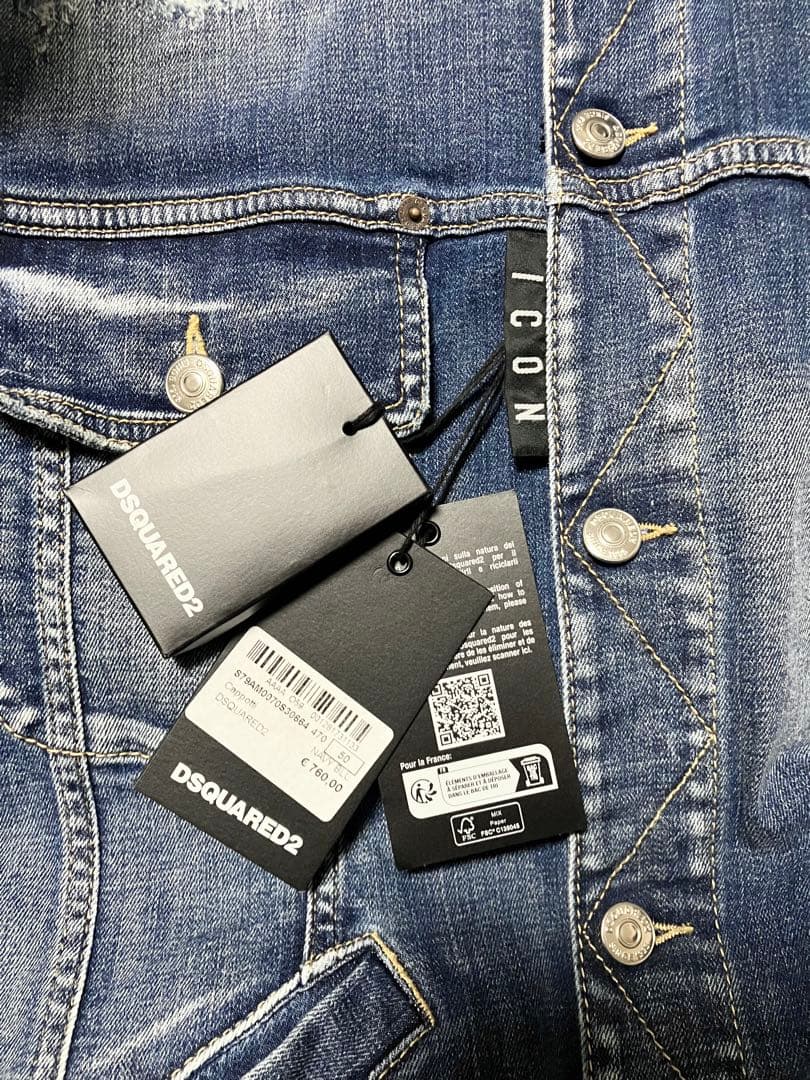 定価12万 24AW超最新作・現行・新品・タグ付ICONブラックタグ サイズ50