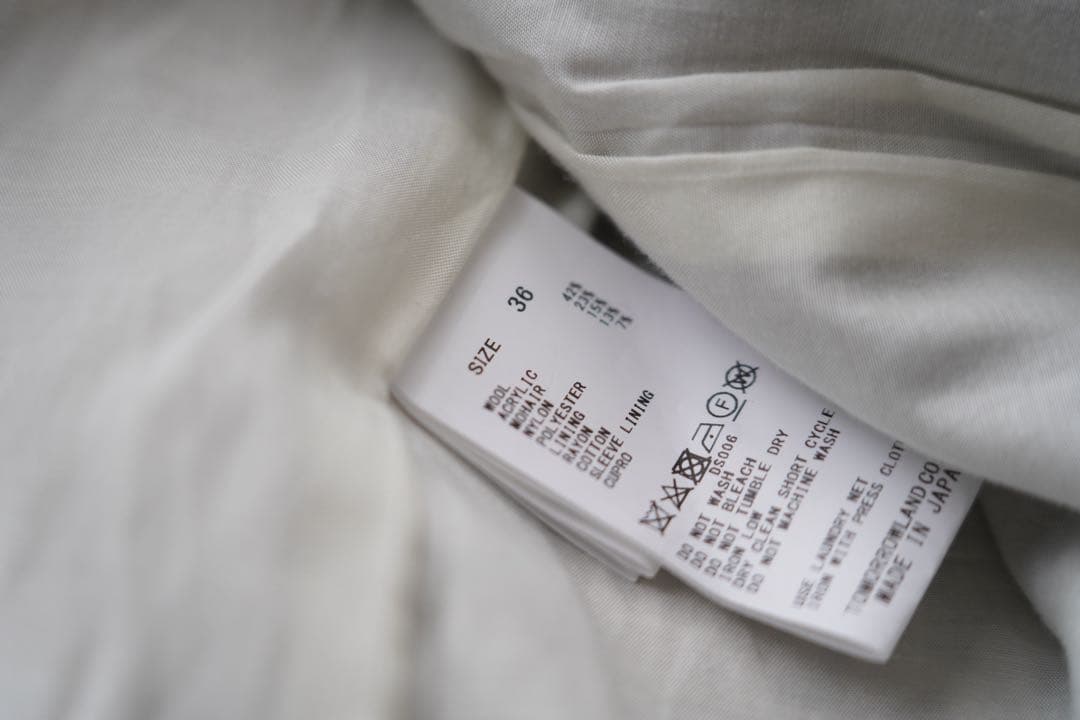 MACPHEE マカフィーモヘヤミックスシャギージャケットトゥモローランド 36