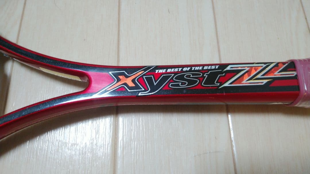MIZUNO　xyst zz 　赤 金 レッド ゴールド　ソフトテニス