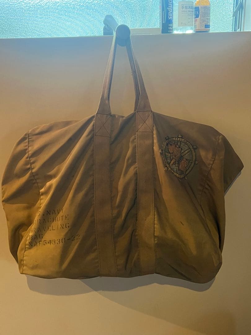 USN アビエイターバッグ　ビンテージ　40's WW2 USNAVY