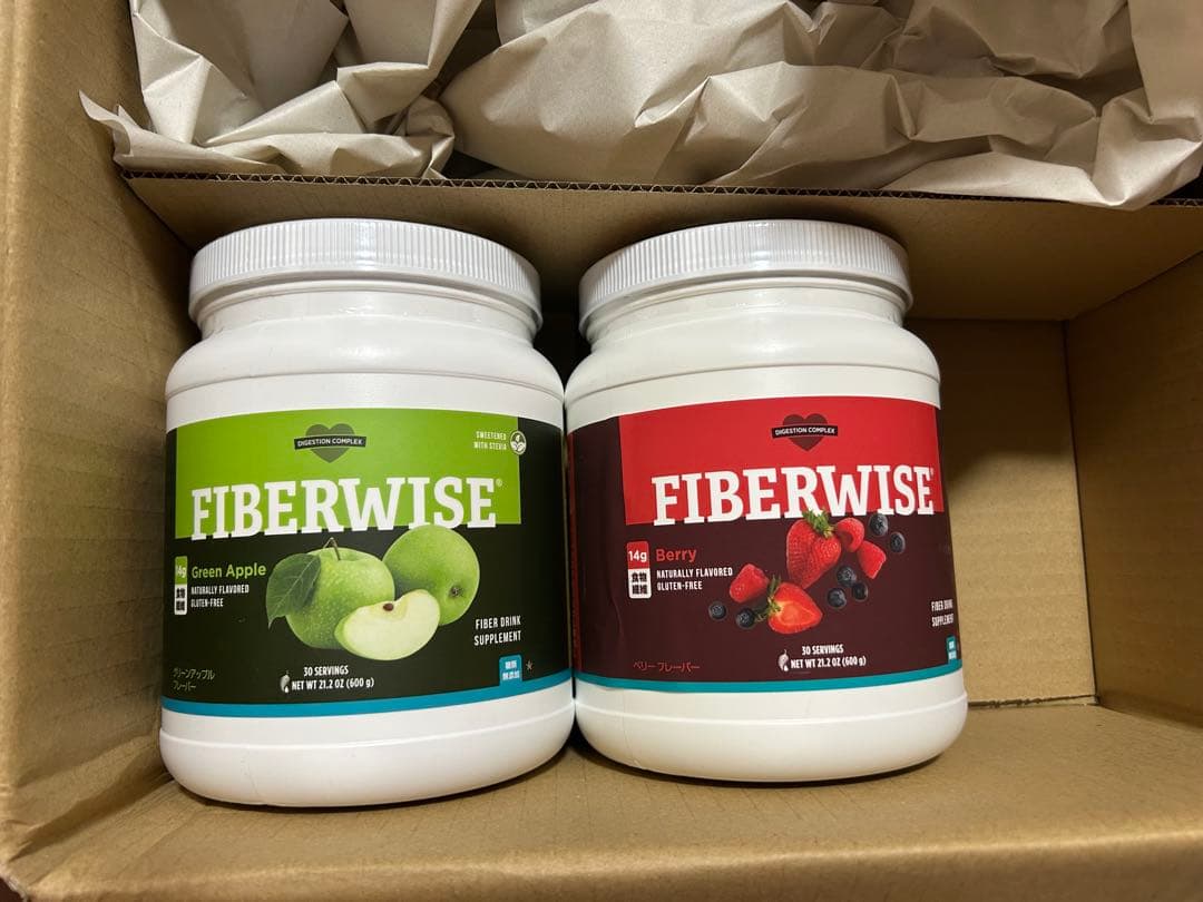 FIBERWISE ファイバーワイズグリーンアップル、ベリー