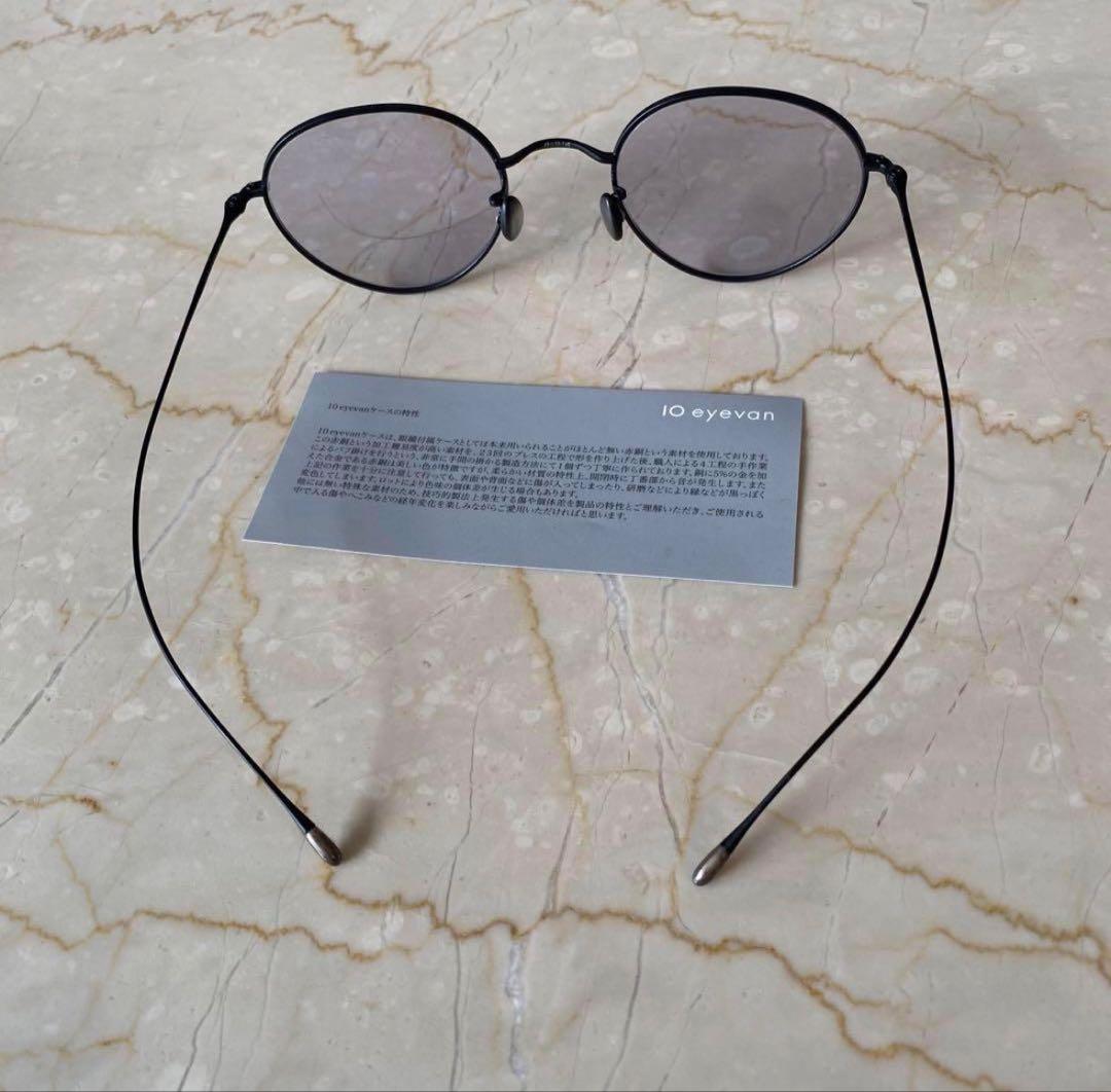 10eyevan no.3 49 sun 10s lt gry サングラス