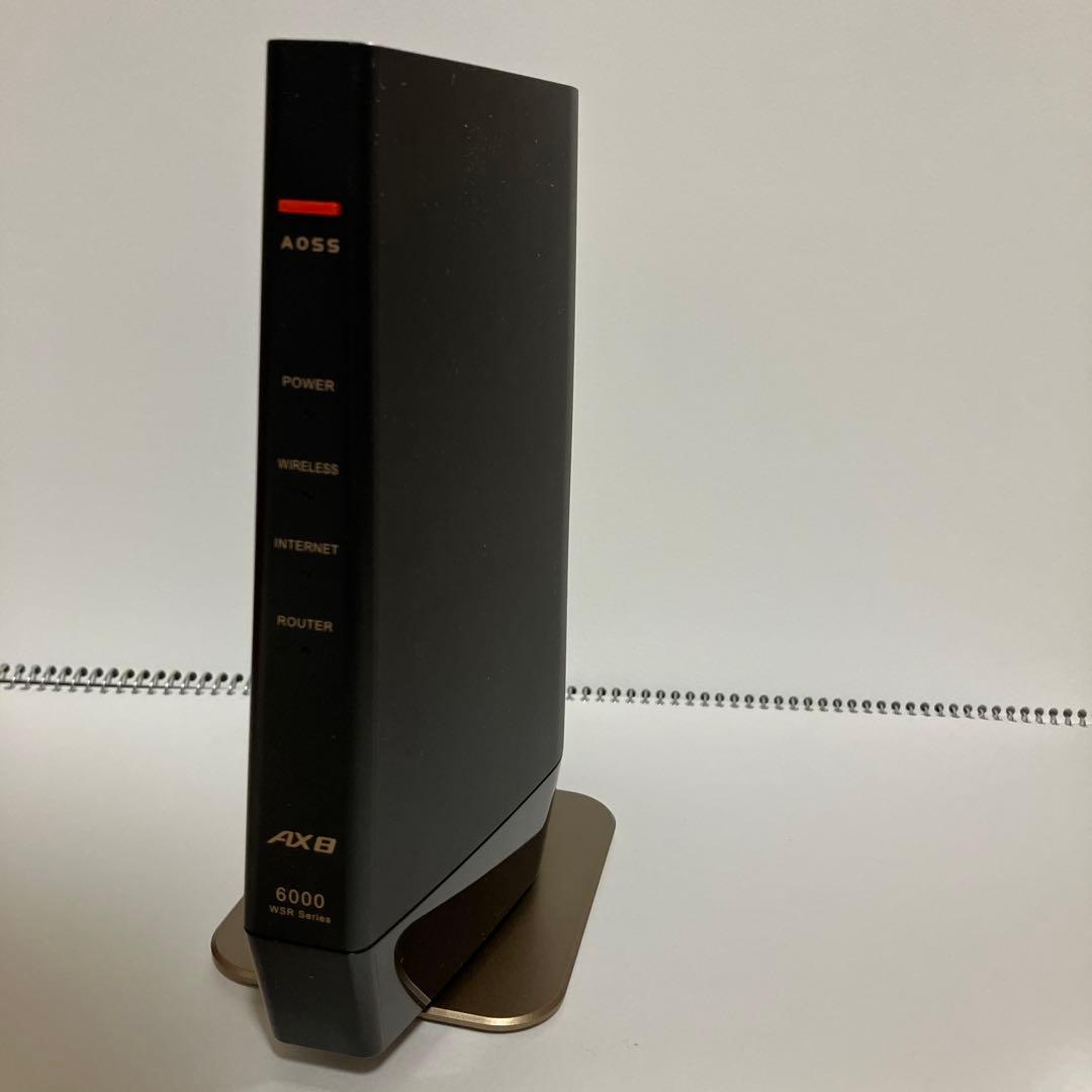 y*n様 BUFFALO WSR-6000AX8P Wi-Fi６ルーター