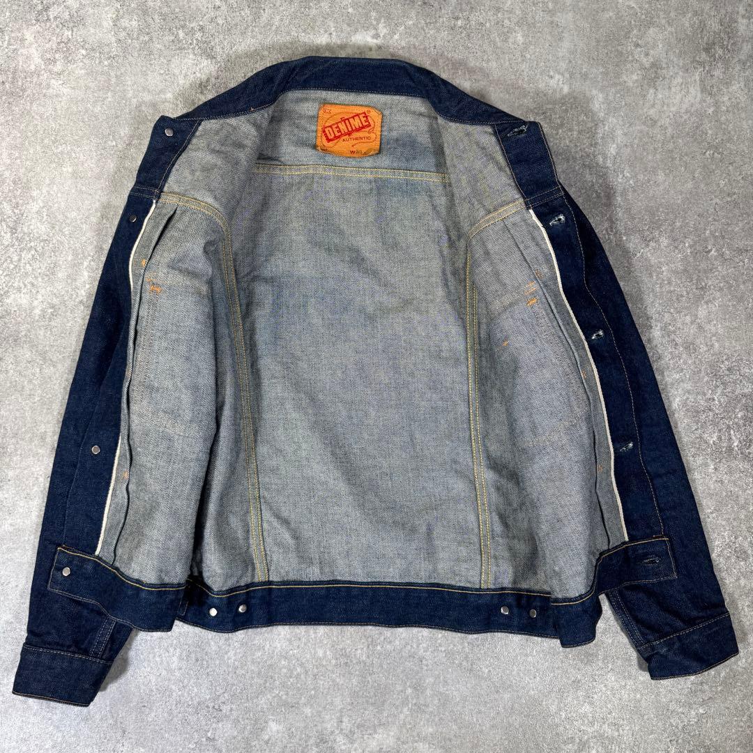 DENIME デニムジャケット　2ndタイプ　38 日本製　コットン　ドゥニーム