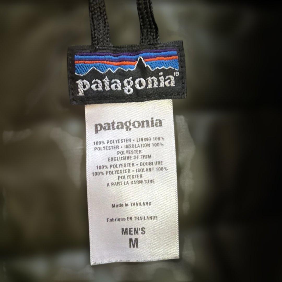 patagonia メンズ M グリーン ダウンベスト