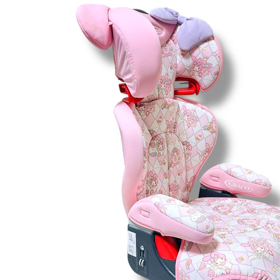 【廃盤レア】【超美品】GRACO×マイメロ ジュニアプラスDX ジュニアシート