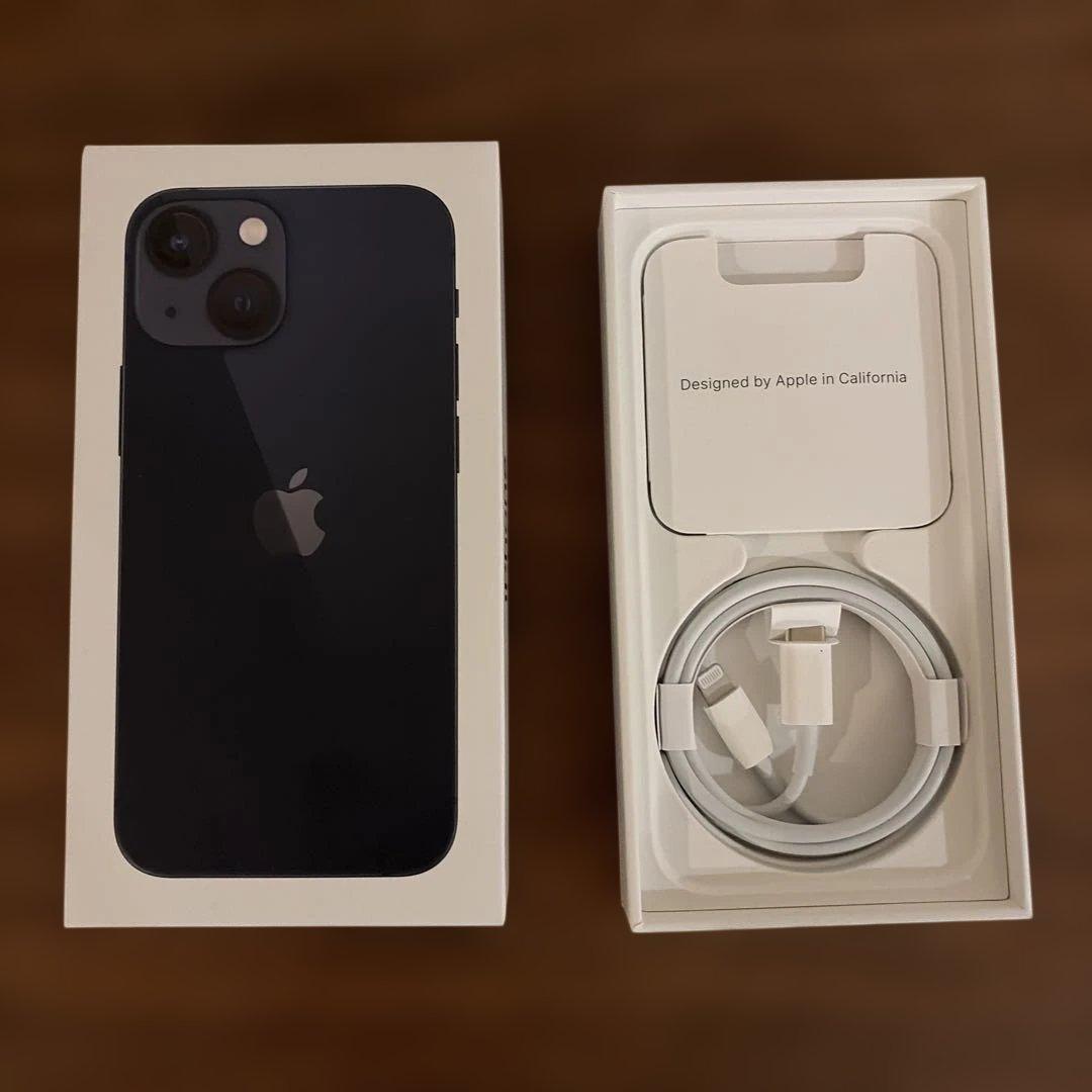 Apple iPhone 13 mini ブラック simフリー