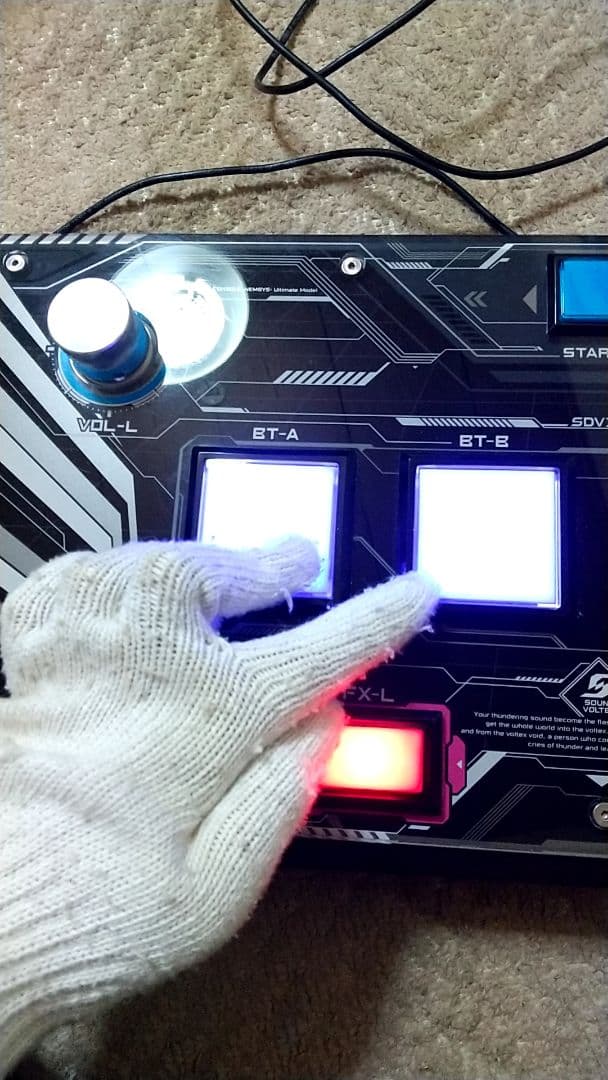 サウンドボルテックス アルティメットモデル 三和 静音化 豪華カスタム D2RV