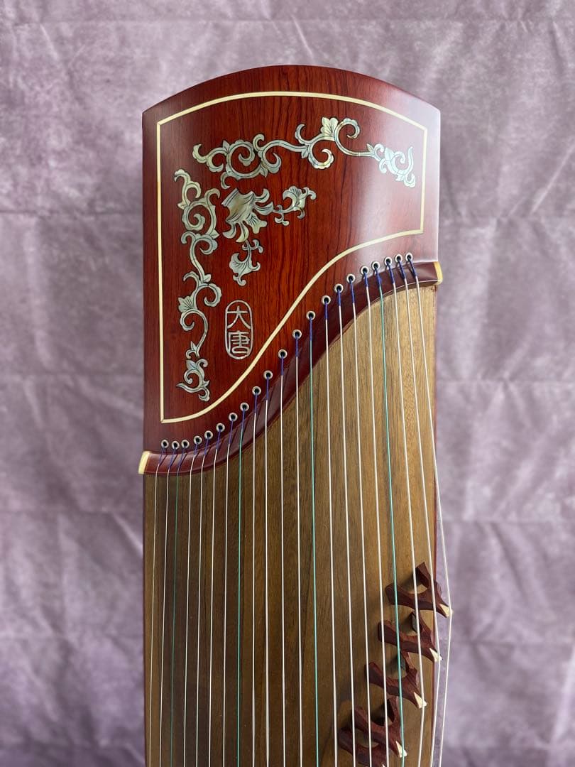 P*様 【大唐】中国 伝統弦楽器 民族楽器　箏21弦グーチェン
