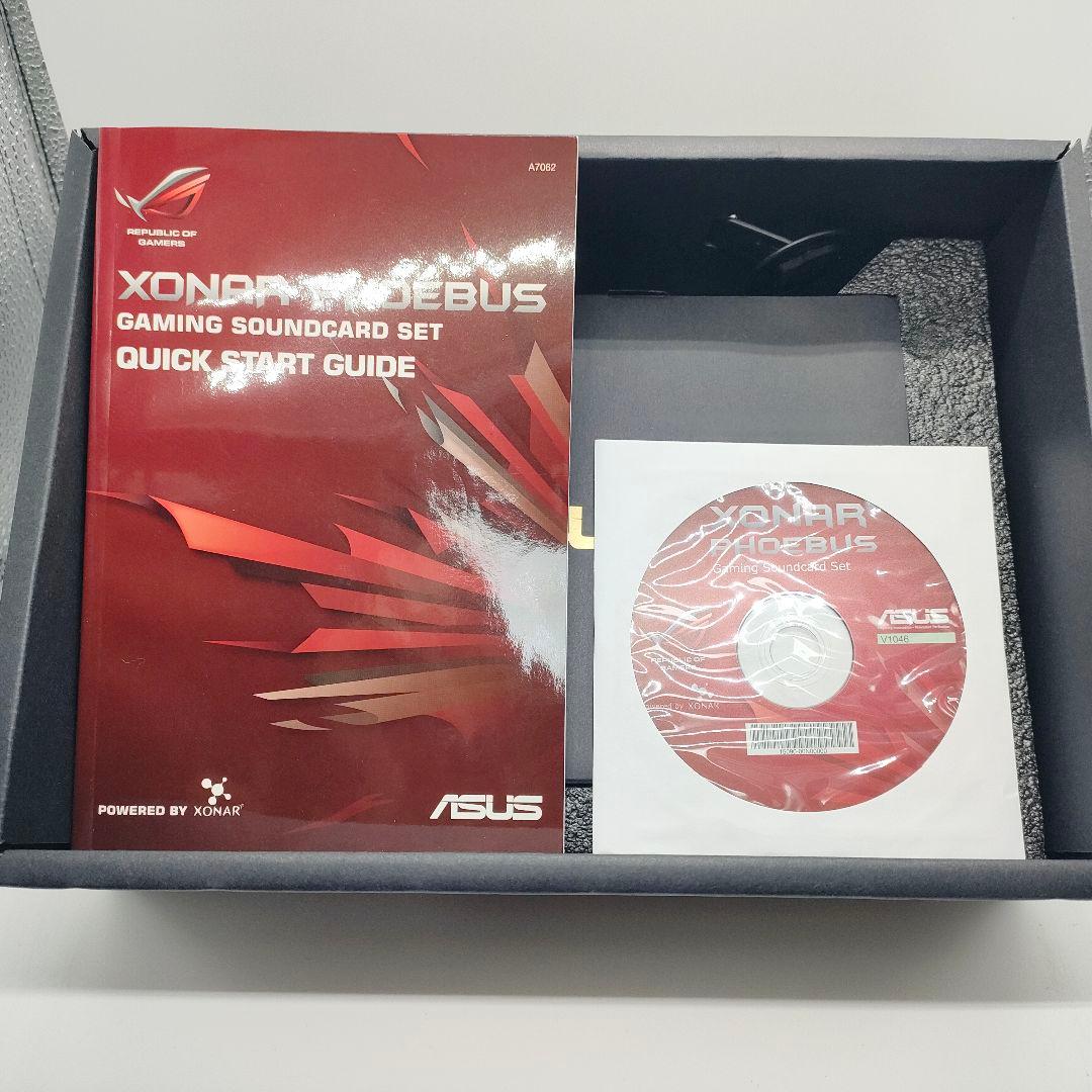 【美品】ASUS ROG Xonar Phoebus solo サウンドカード