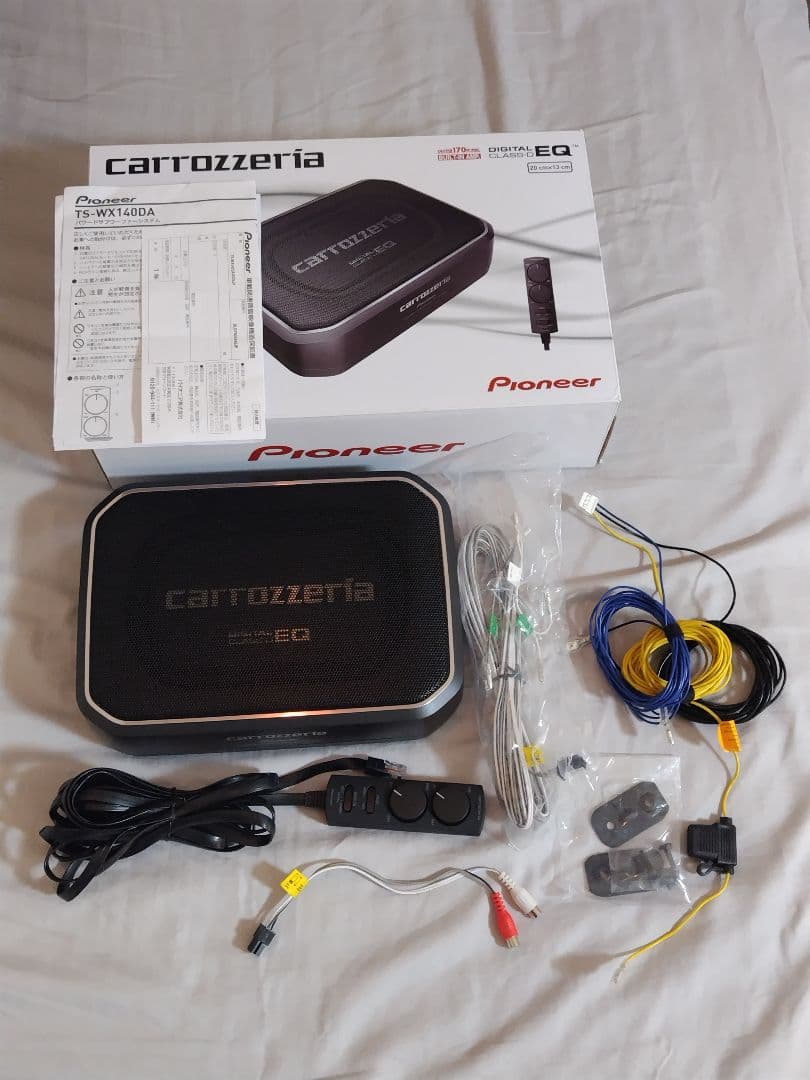 carrozzeria　サブウーファー　TS-WX140DA