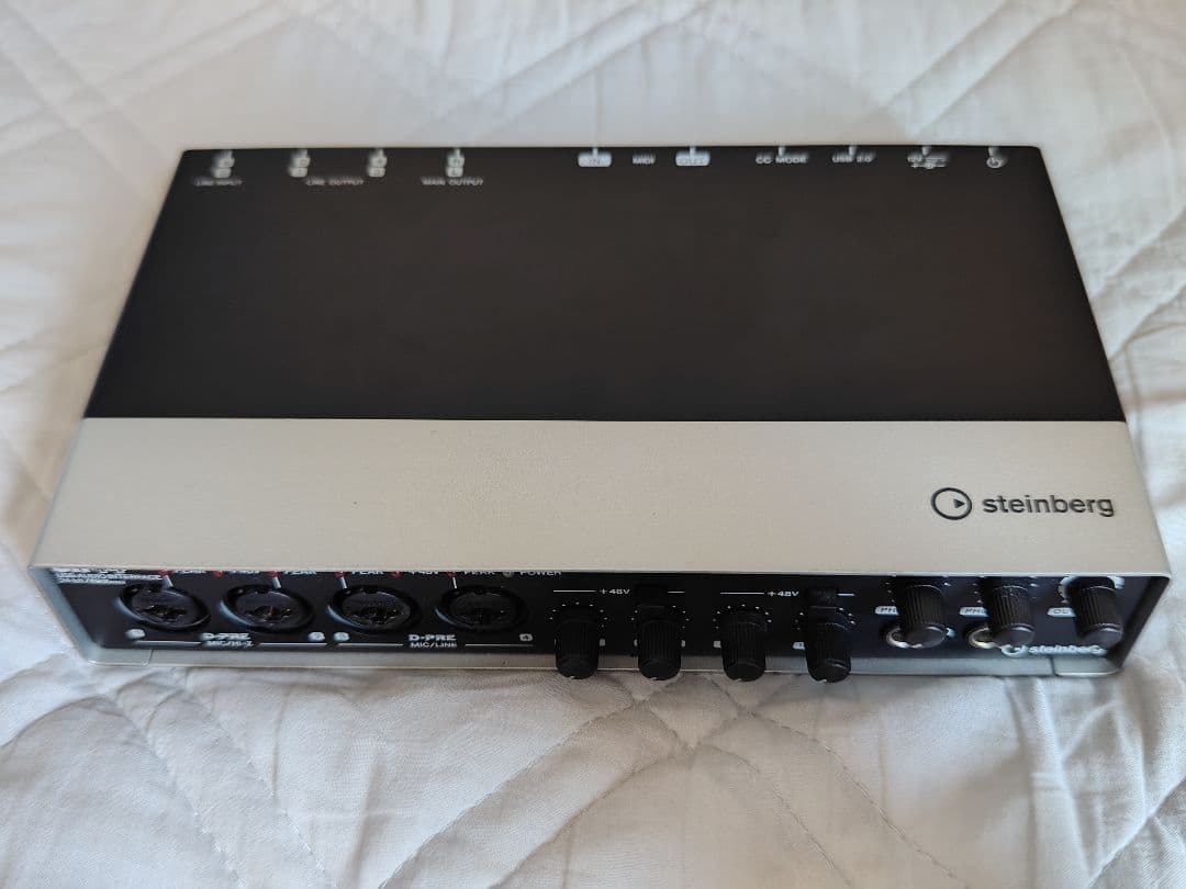 オーディオインターフェース Steinberg UR44 故障品 ジャンク