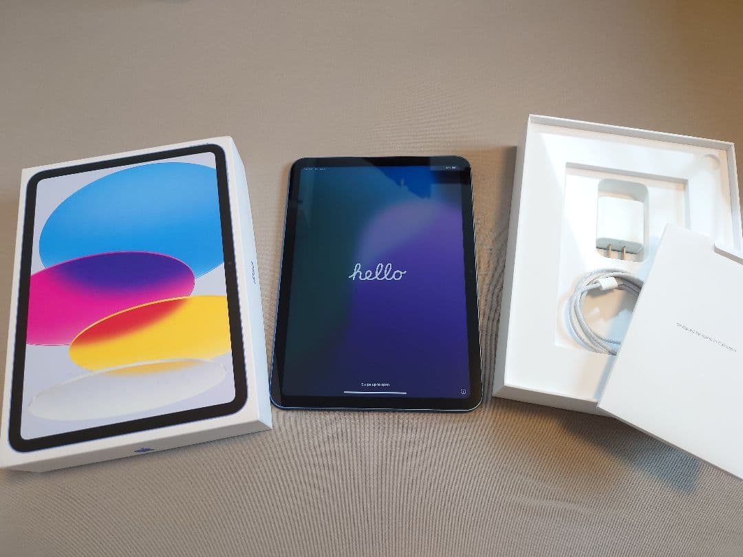 iPad 第10世代 Wi-Fi + セルラーモデル 64GB ブルー