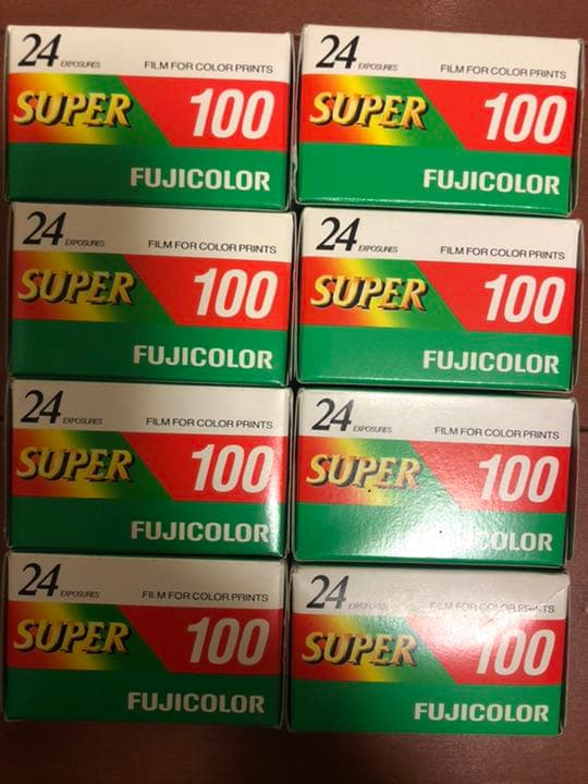 8個セット Fujicolor super 100