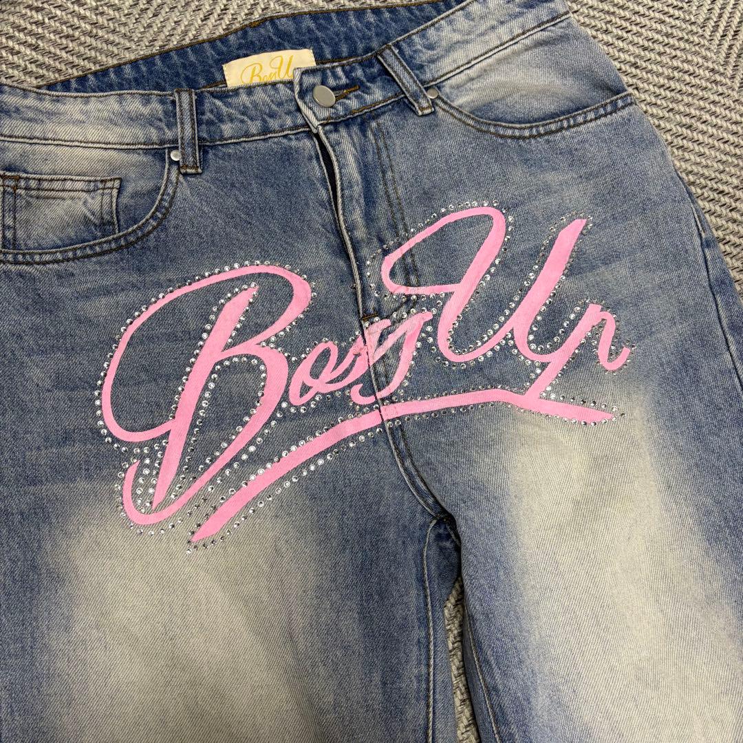 Boss up ✴︎ フレアデニムパンツ